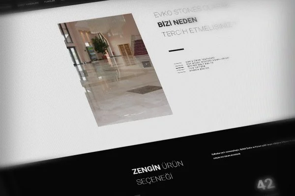 Evko Stones İnternet Sitesi