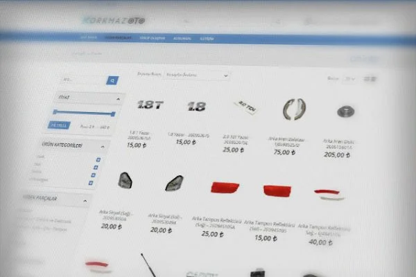 Korkmaz Oto İnternet Sitesi
