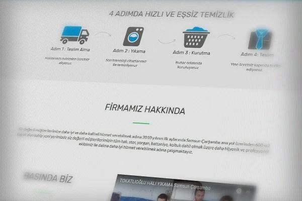 Tokatlıoğlu Halı Yıkama İnternet Sitesi