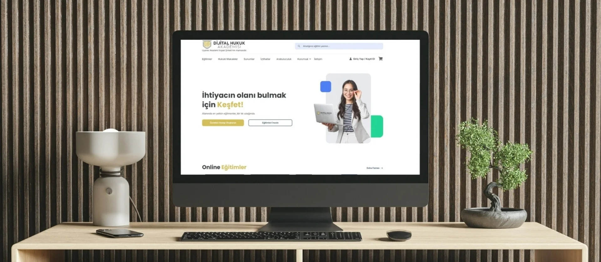 Dijital Hukuk Akademisi İnternet Sitesi